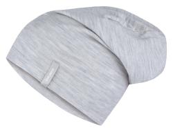 Husky Merhat light grey merino čepice