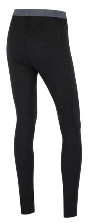 Husky Merea L black merino termoprádlo kalhoty