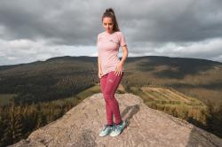 Husky Merea L dark grey merino termoprádlo kalhoty