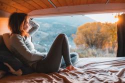 Husky Merea L dark grey merino termoprádlo kalhoty