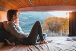 Husky Merea L dark grey merino termoprádlo kalhoty