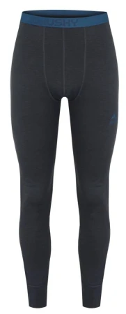 Husky Merea M dark grey pánské merino spodky
