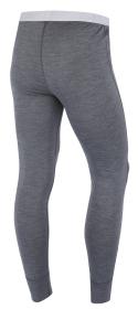 Husky Merea M dark grey/light grey merino termoprádlo kalhoty