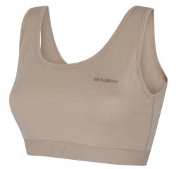 Husky Mebra L beige merino podprsenka