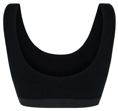Husky Mebra L black merino podprsenka