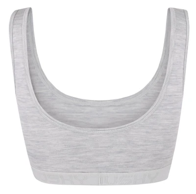 Husky Mebra L light grey merino termoprádlo podprsenka