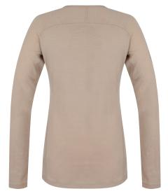 Husky Merow L beige dámské merino tričko
