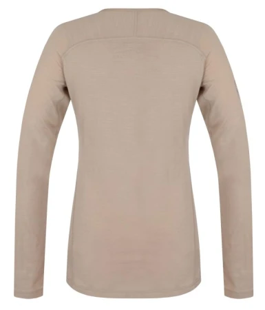 Husky Merow L beige dámské merino tričko
