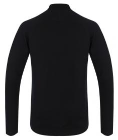 Husky Merow zip M black pánské merino triko