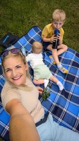 Husky Mersa L beige dámské merino tričko