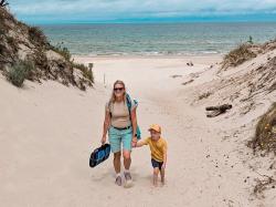 Husky Mersa L beige dámské merino tričko