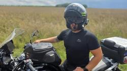 Husky Mersa M black pánské merino triko