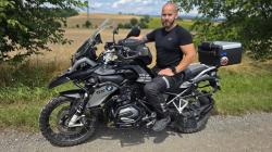 Husky Mersa M black pánské merino triko