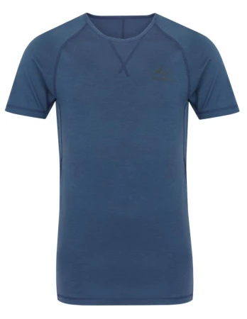 Husky Mersa M blue pánské merino triko