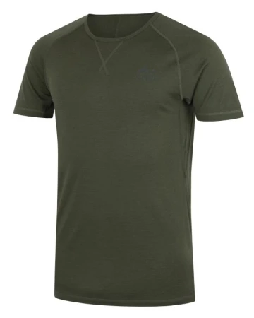Husky Mersa M green pánské merino triko Husky Mersa M green pánské merino triko