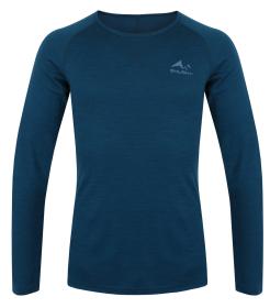 Husky Mertee M blue pánské merino triko