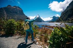 Husky Moper 28l turquoise městský batoh