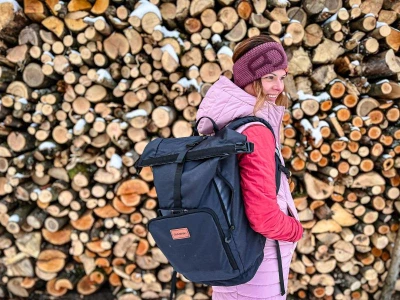 Husky Moper 28l turquoise městský batoh