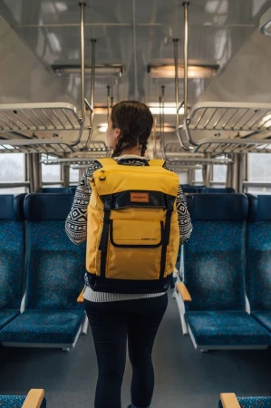 Husky Office Robber 25l yellow batoh