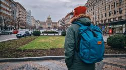 Husky Shater 23l turquoise městský batoh