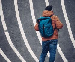 Husky Shater 23l turquoise městský batoh