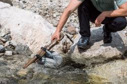 Husky TERRY 10L light grey nepromokavý vak