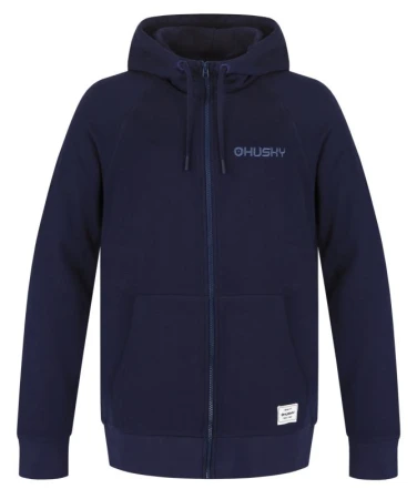 Husky Brool M dark blue pánská bavlněná mikina