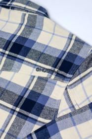 Husky Gaia M blue pánská flanelová košile