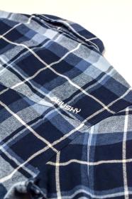 Husky Gaia M dark blue pánská flanelová košile