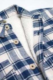 Husky Givi M blue pánská flanelová košile