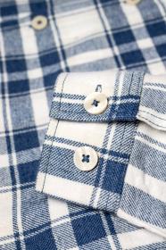 Husky Givi M blue pánská flanelová košile