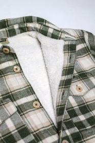 Husky Givi M green pánská flanelová košile