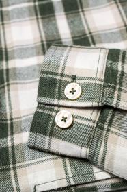 Husky Givi M green pánská flanelová košile