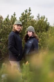 Husky Addy M black pánská fleecová mikina