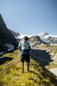 Husky Addy M mint/blue pánská fleecová mikina