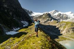 Husky Addy M mint/blue pánská fleecová mikina