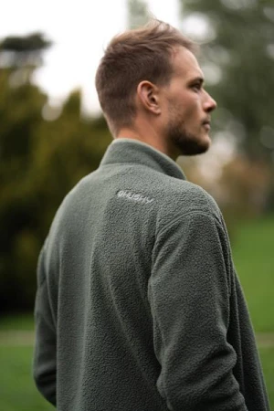 Husky Addy Zip M faded green pánska fleecová mikina