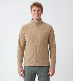 Husky Aflee M beige pánská fleecová mikina