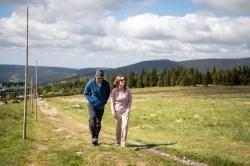 Husky Aflee M green pánská fleecová mikina