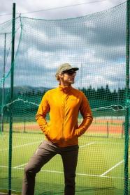 Husky Aflee M mustard pánská fleecová mikina