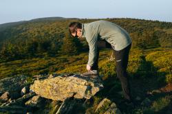 Husky Aflee M mustard pánská fleecová mikina