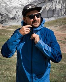 Husky Nanola M blue pánská hardshell bunda