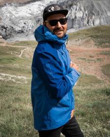 Husky Nanola M blue pánská hardshell bunda