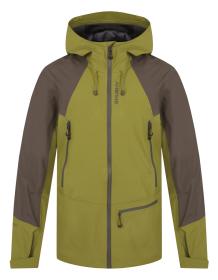 Husky Nanola M khaki/green pánská hardshell bunda