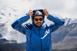 Husky Nanola M khaki/green pánská hardshell bunda