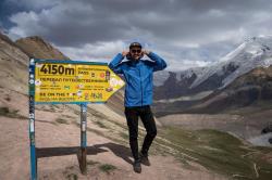 Husky Nanola M khaki/green pánská hardshell bunda