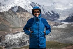 Husky Nanola M khaki/green pánská hardshell bunda