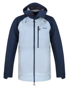 Husky Nanook M dk. blue/lt. grey pánská hardshell bunda + šátek Kilpi