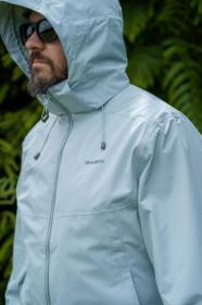 Husky Nelory M light blue pánská hardshell bunda
