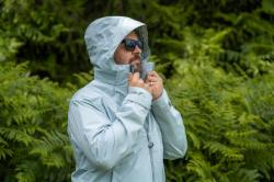 Husky Nelory M light blue pánská hardshell bunda